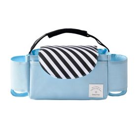 Amazon Baby Storage Hanging Bag Baby Storage Bag Hanging Bag Storage Bag Children's Car Portable Trailer Bag (Color: Blue)