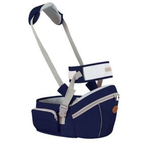 Baby Sling Waist Stool Front Holding Type Front And Rear Dual Purpose Baby Breathable (Option: Navy A)