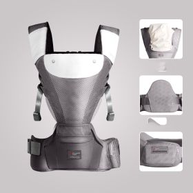 Breathable Mesh Baby Waist Strap (Color: grey)