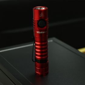 Portable Strong Light C-port Direct Charging Flashlight (Option: Red charge 5000k)