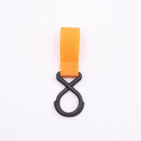 Multifunctional Nylon Baby Storage Hook Accessories (Color: Orange)