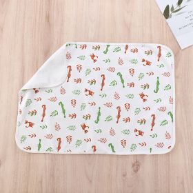 Washable And Breathable Child Protection Pad (Option: Crocodile-30x45cm)