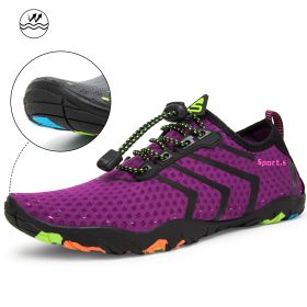 Light And Portable Beach Wading Shoes (Option: Purple-44)