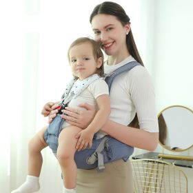 Multifunctional Stool Waist Support, Waist Protection And Baby Holding Artifact (Option: Breathable blue)