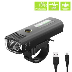 USB Charging Headlight Bicycle Riding Equipment (Option: Upgraded headlights)