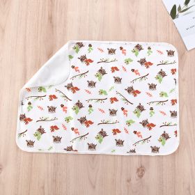 Washable And Breathable Child Protection Pad (Option: Little Fox-30x45cm)