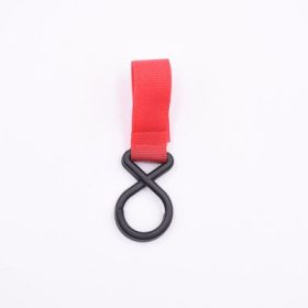 Multifunctional Nylon Baby Storage Hook Accessories (Color: Red)